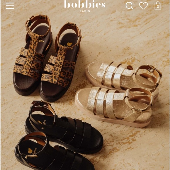 Bobbies Paris Platform Sandals - Picture 9 of 11